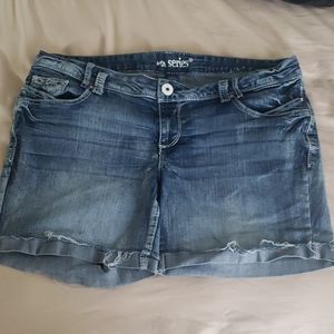 Jean shorts